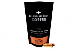 Colombian Brew Cinnamon Instant Coffee   Pack  100 grams